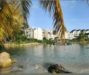 Studio vue mer, pieds dans l'eau